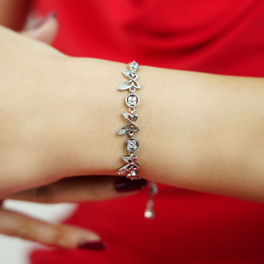 Silver Blossom Bracelet