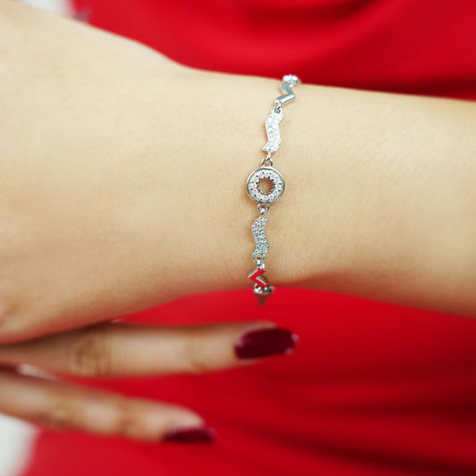 Silver Radiance Bracelet