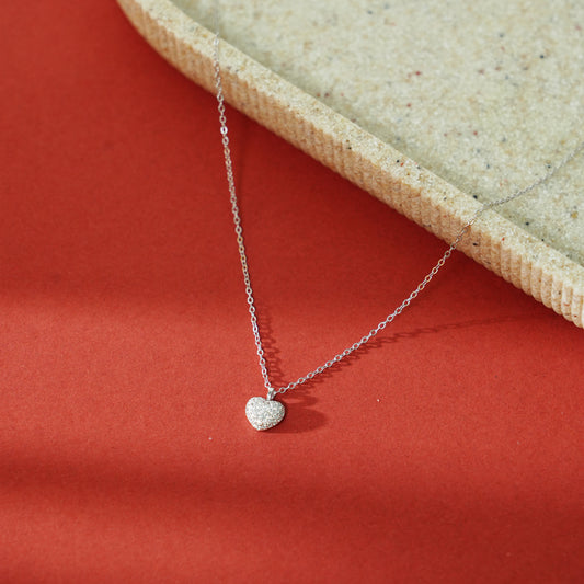 Silver Soul β 925 Sterling Silver Heart Pendant