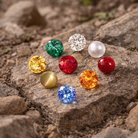Natural Navratna Precious Gemstone