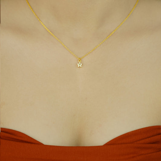 Sterling Silver Bloom Necklace