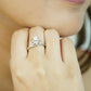 Sterling Silver Crown Princess Ring