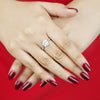 Classic Sterling Silver Solitaire Ring