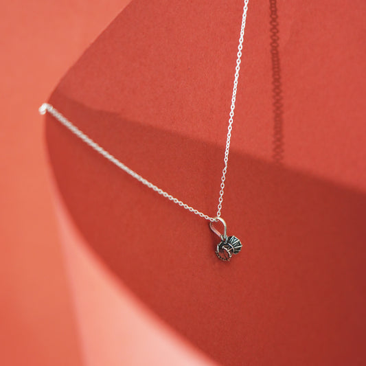 Saath” – Eternal Bond Pendant in 925 Silver