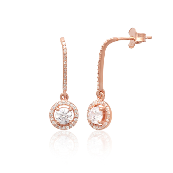 Celestial Halo 925 Sterling Silver Earrings