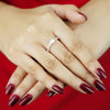 Eternal Sparkle Silver Ring