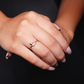 Sterling Silver Open Heart Ring