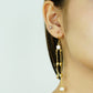Golden plates Radiance Layered Silver Necklace