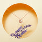 Blush Bloom – Rose Gold Floral Elegance Necklace