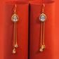 Elara Drop” – 925 Sterling Silver Dangler Earrings