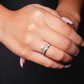 Sterling Silver Crown Princess Ring
