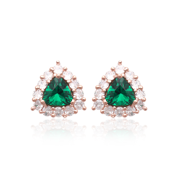 Royal Trinity Glow 925 Silver Earrings