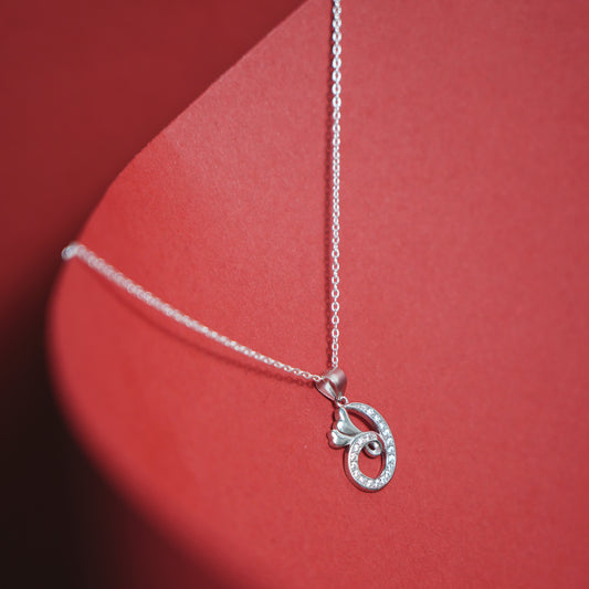 Whispers of Bloom” – Infinity Bud Pendant