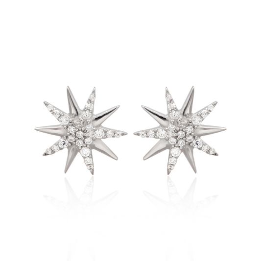 Astral Glow Starburst Earrings