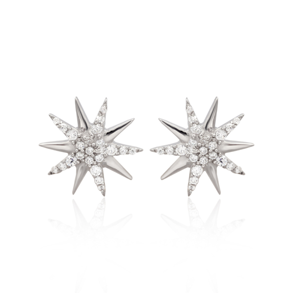 Astral Glow Starburst Earrings