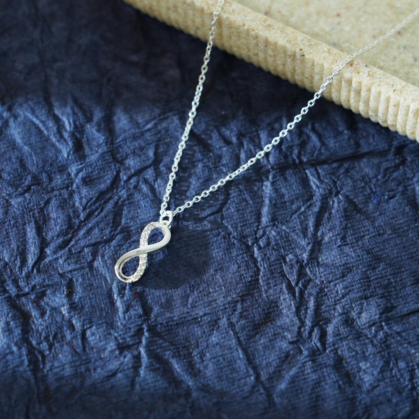 Eternal Grace – 925 Sterling Silver Infinity Necklace
