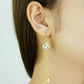 Sterling Silver Teardrop Tassel Necklace