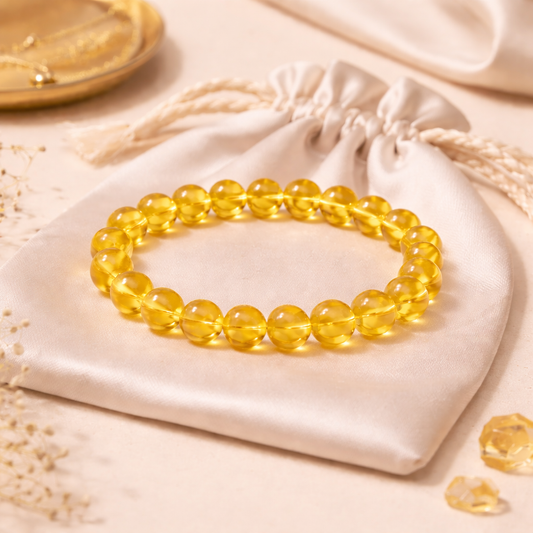 Yellow Citrine Bracelet
