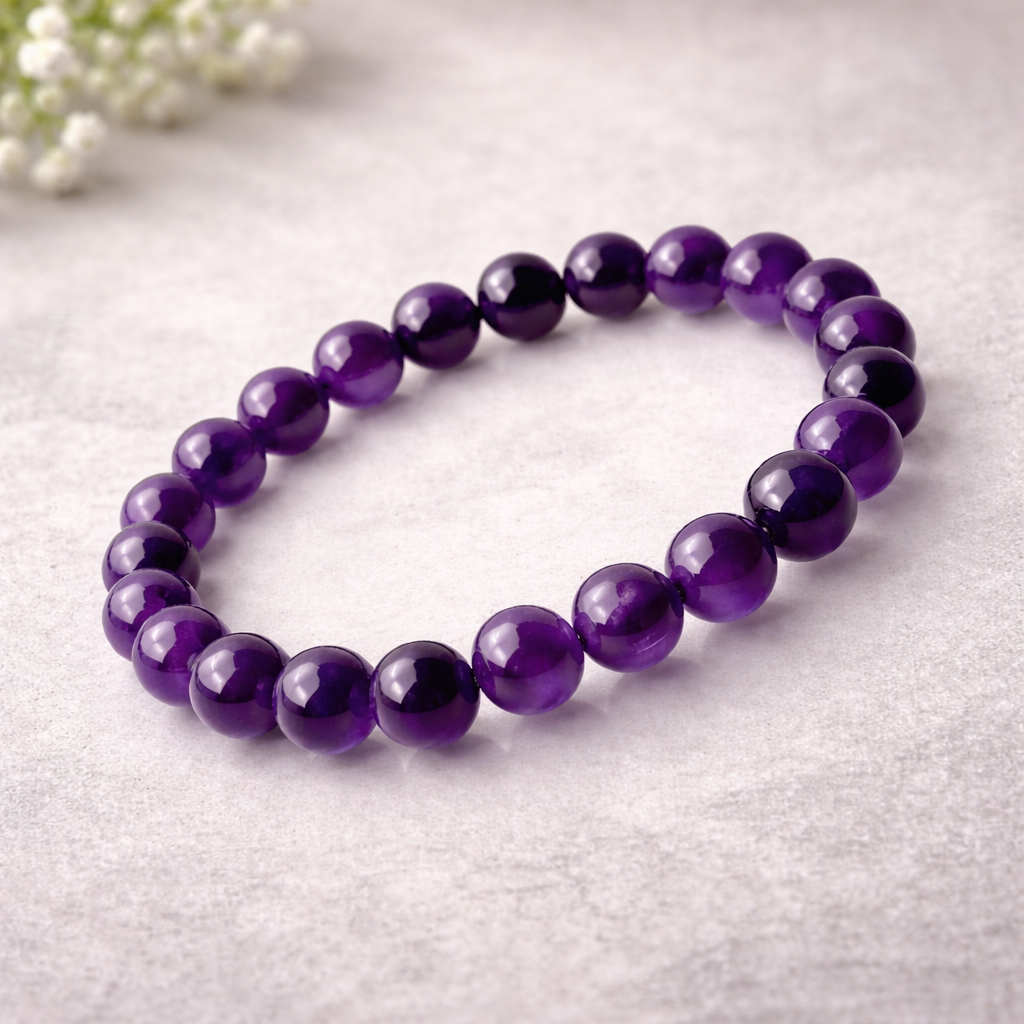 Amethyst Crystal Bracelet