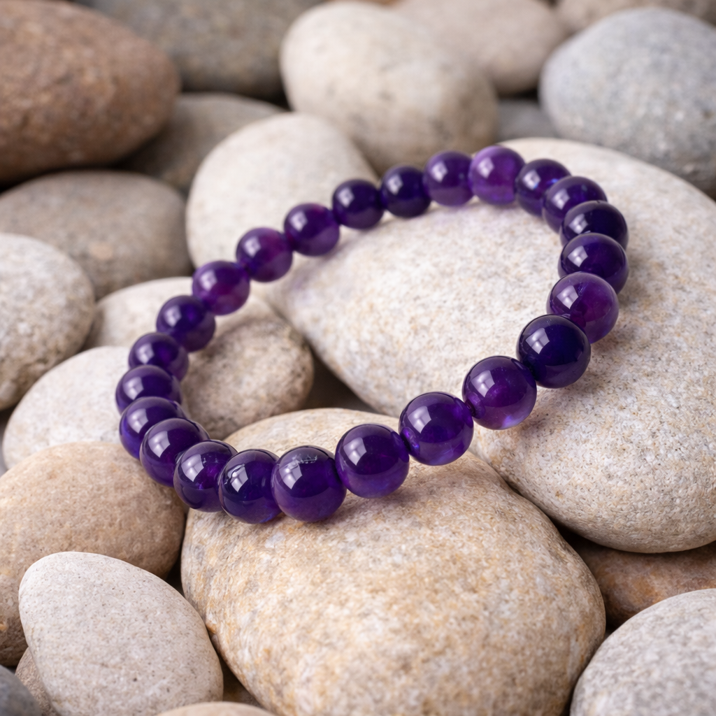 Amethyst Crystal Bracelet