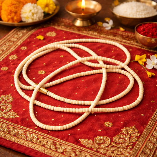 Panch Mukhi unki mala tulsi wali