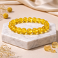 Yellow Citrine Bracelet