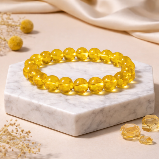 Yellow Citrine Bracelet