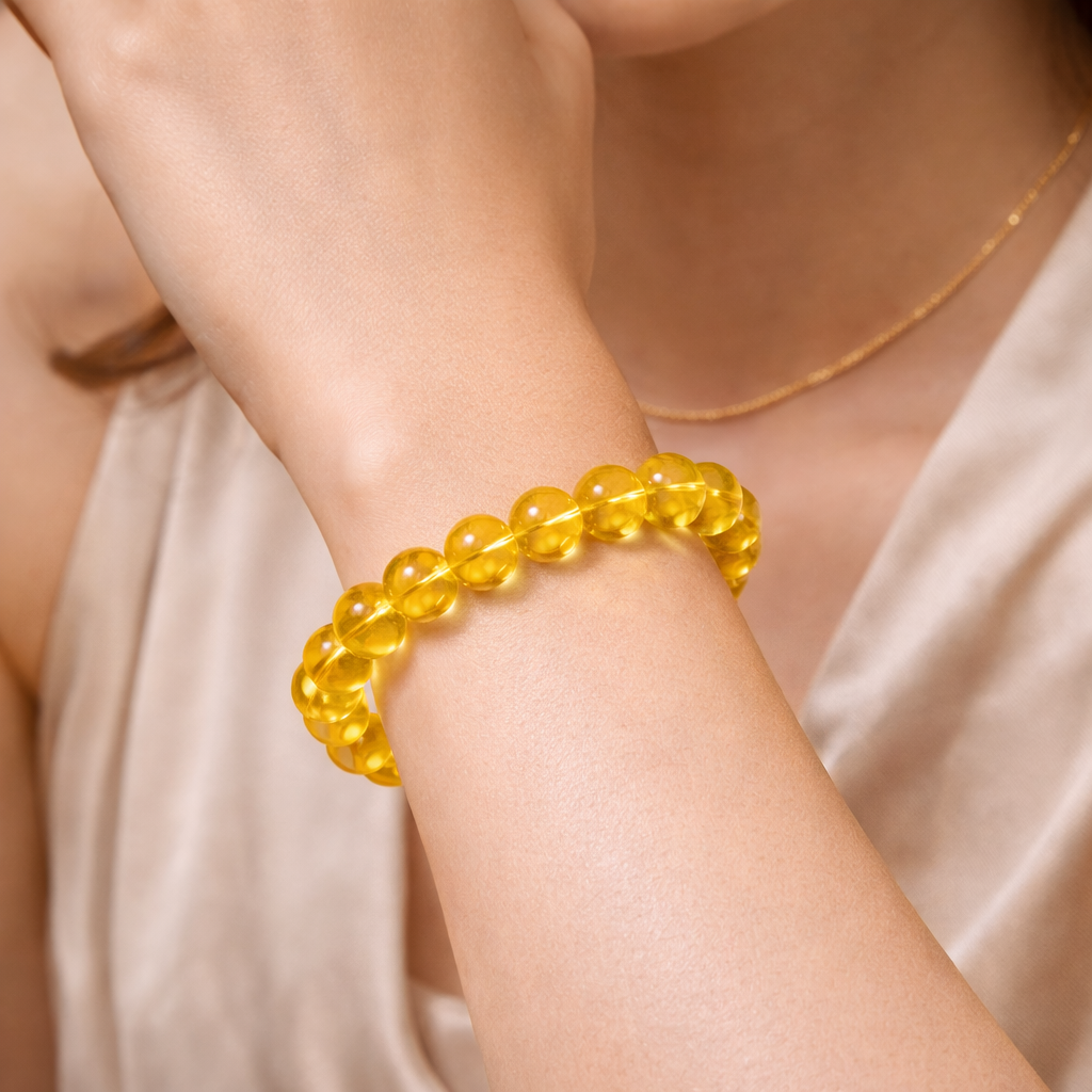 Yellow Citrine Bracelet