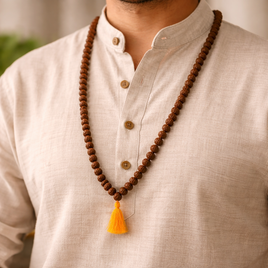 5 Mukhi Rudraksha Mala