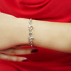 Eternal Hearts Silver Bracelet