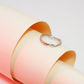 Silver Wave Minimal Ring