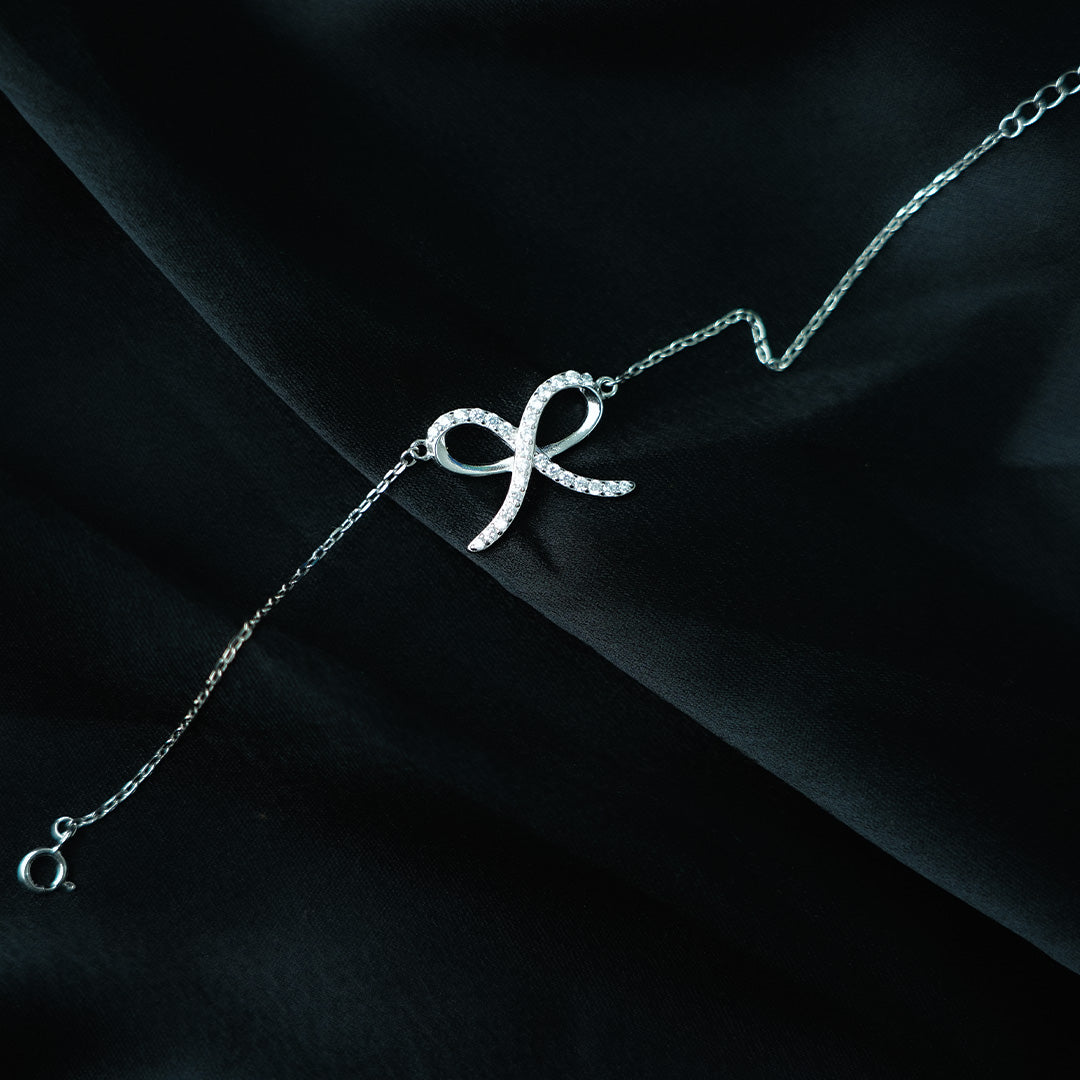 Silver Infinity Spark Bracelet