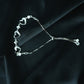 Silver Heart Harmony Bracelet