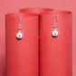 Nova Gleam” – 925 Sterling Silver Crystal Dangler Earrings