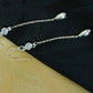 Lunara Drip” – 925 Sterling Silver Teardrop Chain Earrings