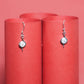 Elvina Twist” – 925 Sterling Silver Curved Drop Earrings