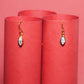 Solstice Shine” – 925 Sterling Silver Gold-Plated Marquise Earrings